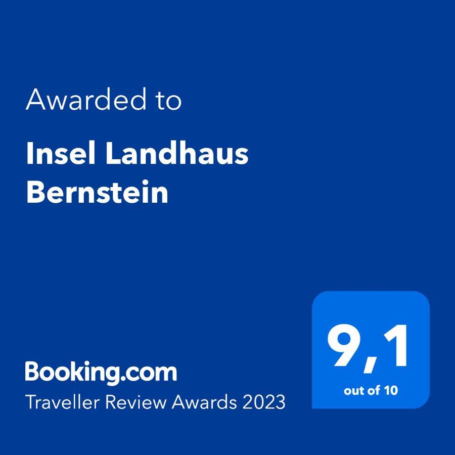 Insel Landhaus Bernstein Villa Gager Bagian luar foto